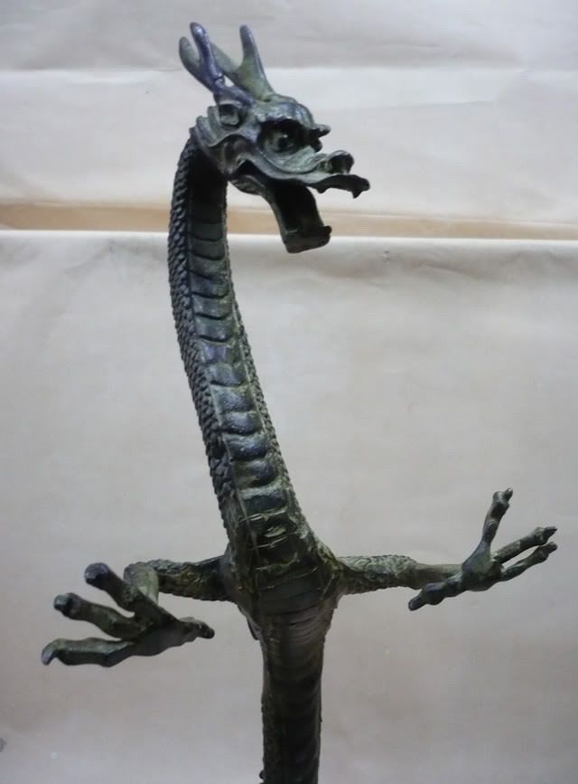 Exquisite Bronze Tall China Dragon Statue From Wsjkd, $65.58 | DHgate.Com