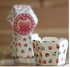 Nieuwe collectie zeshoekige papieren cake cups, muffin cupcake gevallen, bak bakbeker, cake houder xb1