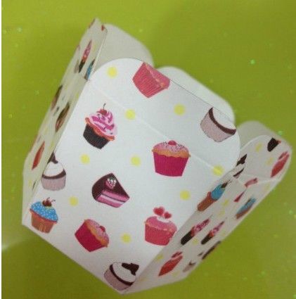 New Arrival Hexagonal Paper Cake Cake, Muffin Cupcake Case, Puchar Piec do pieczenia, Uchwyt Ciasto XB1