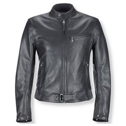 Men leather Jackets concise slim Classic jackets adjustable zipper on cuff top good free shipping