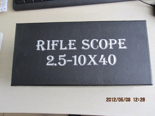 2.5-10x40戦術ライフルスコープW /グリーンレーザーミニ反射3 MOAレッドドットサイト