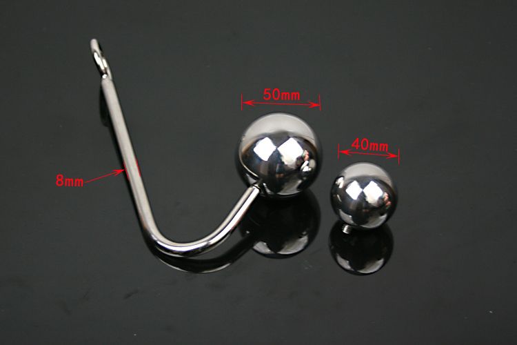 Anal Plug Anal Hooks Butt Plugs Bondage BDSM Sex Toys for Men Female Chastity Belt Male Chastity Device Metal Anal Balls For Women3138627