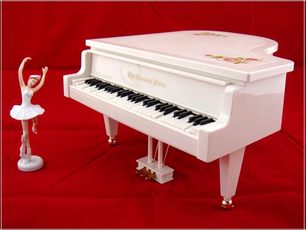 2021 Dancing Ballet Girl Piano Music Box / Dance Music The Piano ...