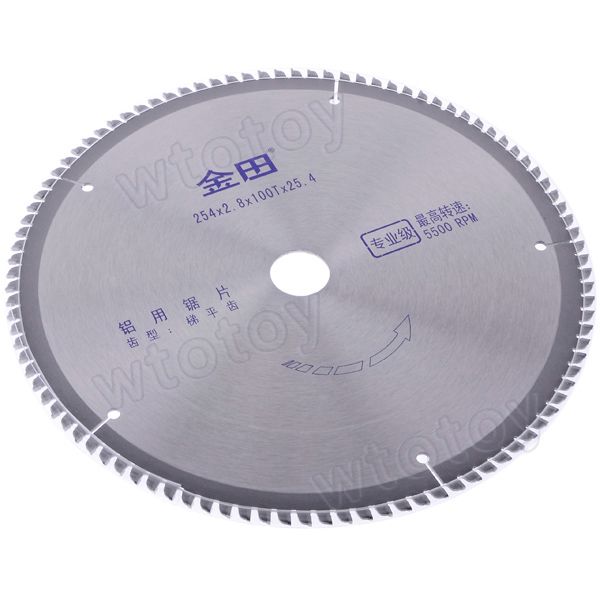 10 Aluminum Metal Cutting Circular Saw Blade 100T 11478 From Wtotoy