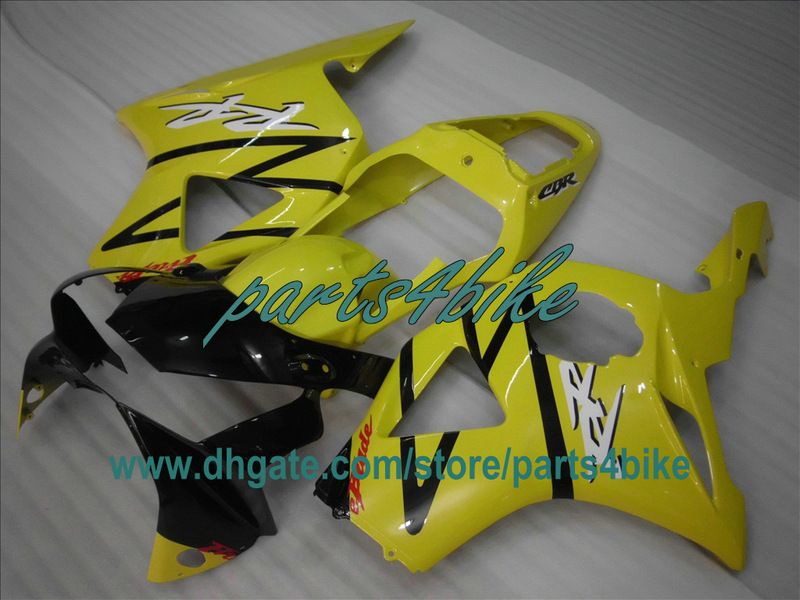 Yellow ABS fairings kit for Honda 2002 2003 CBR900RR 954 02 03 CBR954RR bodywork CBR954 CBR 954RR