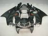 Kit de carenado completo negro plano para HONDA CBR600F4I 01 02 03 CBR600 F4I 2001 2002 2003 CBR 600F4I Juego de carenados