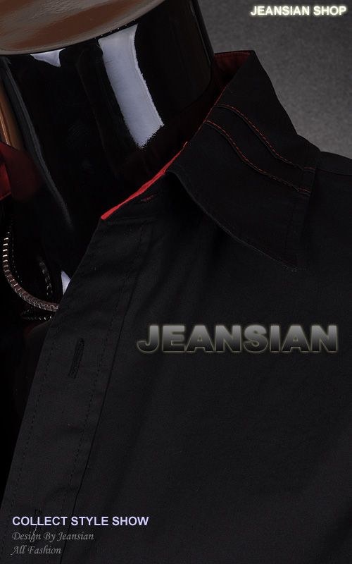 2021 Jeansian Brand Designer Mens Long Sleeve Fashion Dress Casaul