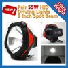 2pcs 9quot 35W 55W 75W HID Xenon Driving Light Spot Flood Beam SUV ATV OffRoad 4WD 4x4 936V 3200lm IP67 H3 Jeep Truck Fog La6703403