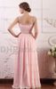 2015 Pink Bateau Evening Dresses Beaded Pleated Floor Length Sleeveless Backless BY0714140784