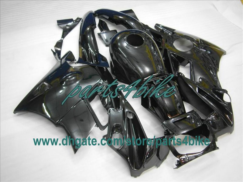 Yeni Özel Parlak Siyah Fairing Kiti 1991 1992 1993 1994 HONDA CBR600 CBR F2 91 - 94 CBR600F2 CBR600F Karoseri