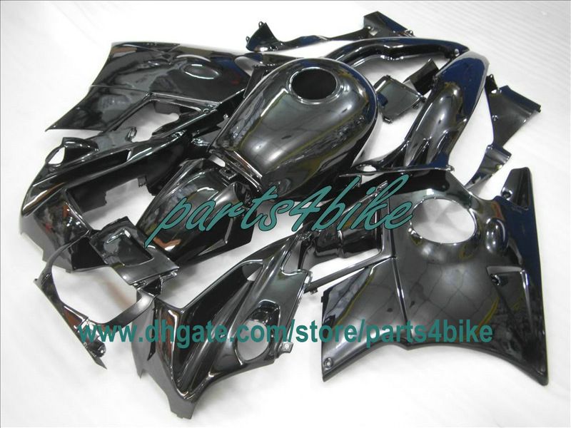 Yeni Özel Parlak Siyah Fairing Kiti 1991 1992 1993 1994 HONDA CBR600 CBR F2 91 - 94 CBR600F2 CBR600F Karoseri