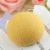 50 pcs/lot 4 colors Semicircular 100%Natural Green Tea Konjac Facial Sponge Facial Wash Cleaning Puff