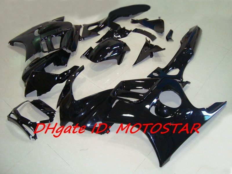 All gloss black fairing kit for 1997 1998 HONDA CBR600F3 CBR600 F3 CBR 600F3 97 98 fairings