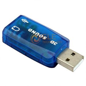 USB 3D CARTE SON USB 2.0 3D AUDIO CARTE SON adaptateur virtuel 5.1 ch en Solde