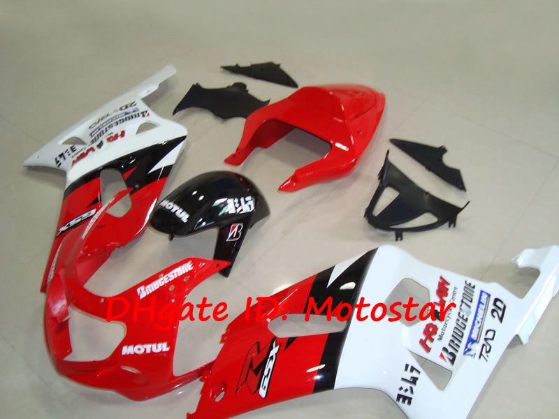 Kit customizado de carenagem de motocicleta para SUZUKI GSXR 600 750 K1 2001 2002 2003 GSXR600 GSXR750 01 02 03 carroceria