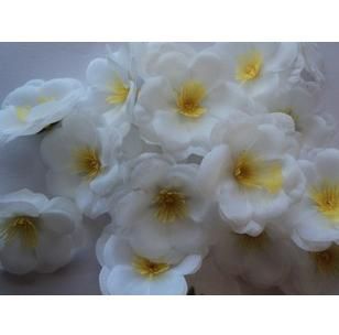 300p 55 cm de simulation artificielle de soie Fleurs de pêche blanche Fleur de pêche pour le bricolage Bouquet de mariée baiser Ball5951740