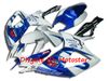 Kit de carenado S6623 BLue Corona para SUZUKI 2006 2007 100% moldeado por inyección GSXR 600 750 K6 GSXR600 GSXR750 06 07 carrocería