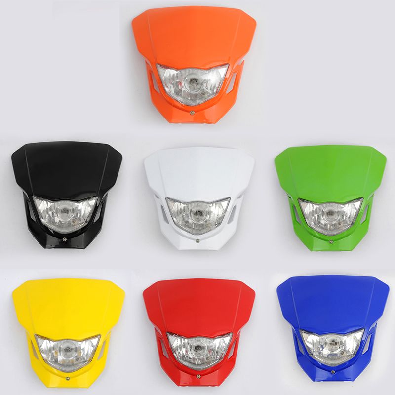 Dirt Bike Motorcycle Universal Headlight Motorcycle Headlamp 5