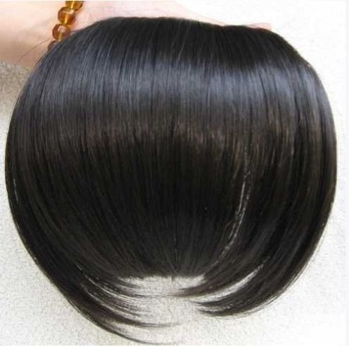 Best Gift Fringes Bang Sides Long 1b Natural Black 100 Real Human