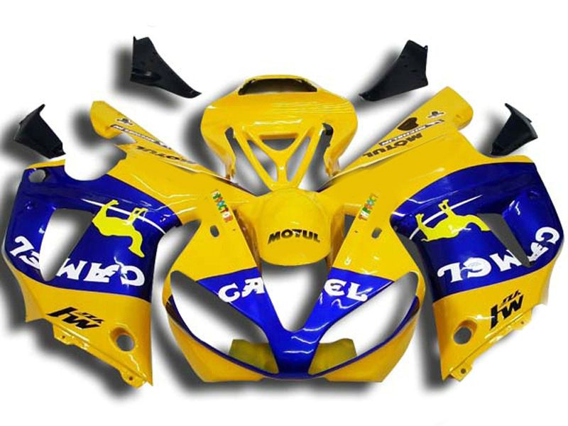 Camel bodywork for YAMAHA 2000 2001 YZF-R1 fairings kit YZFR1 YZF R1 YZF1000 00 01 body reapir motorcycle fairing kit