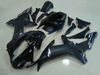 Carrozzeria piatta nera opaca per kit carene YAMAHA R1 2002 2003 YZFR1 YZF R1 stampate ad iniezione 02 03 Y1229