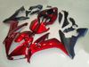 هيكل السيارة أسود أحمر لياماها 2004 2005 2006 YZF-R1 fairing kit YZFR1 YZF R1 YZF1000 04 05 06