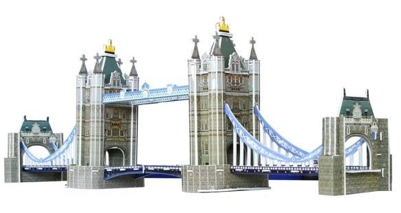 London Bridge 3D rompecabezas tridimensional juguetes educativos rompe London Bridge 3D rompecabezas tridimensional juguetes educativos rompe
