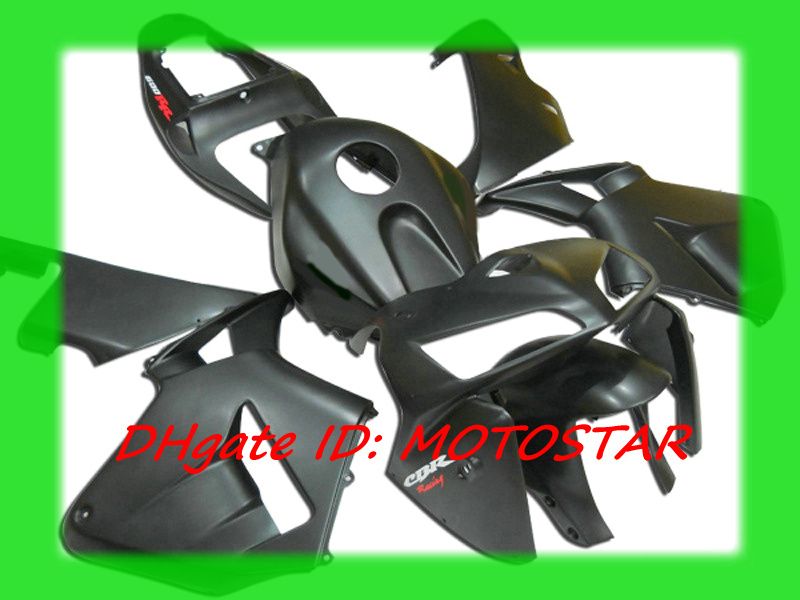 H65B kit carenatura per stampaggio ad iniezione nero opaco per Honda 2005 2006 CBR600RR F5 CBR 600RR 05 06