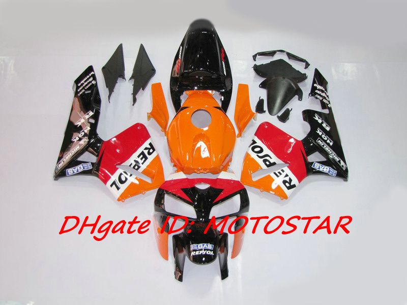 H65G OEM REPSOL Carene iniezione Honda 2005 2006 CBR600RR F5 CBR 600RR 05 06 CBR600 carrozzeria