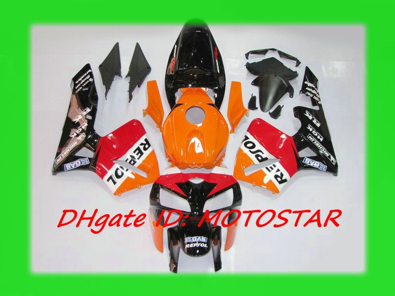 H65G OEM REPSOL Wtryskiwanie wnętrz dla Honda 2005 2006 CBR600RR F5 CBR 600RR 05 06 CBR600 Nadwozie