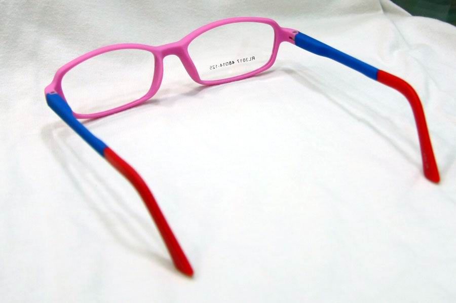 Kids Optical Spring Hinge Frame, TR90 Safety & Light Children Glasses