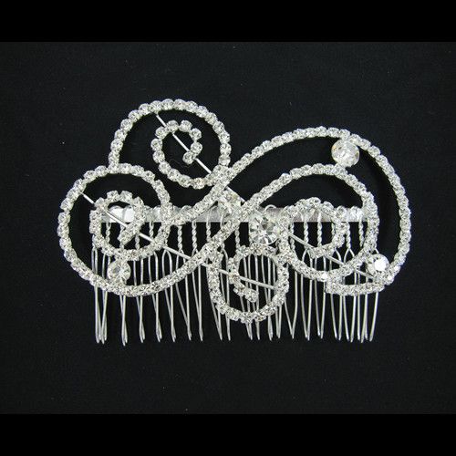 Fashion Bridal Bridesmaid Jewelry Crystal Wedding Bridal Comb Event Prom Evening Birthday Dancing Homecoming Party Hair Jewelry