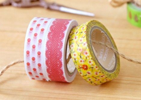 Kleurrijke kleverige Japanse stijl afdrukken washi tape 32 ontwerp vintage washi masking tape kd 2016