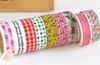 Vintage Lace Dotty Check Cartoon Series Washi Masking Tape Printing Washi Tape 32 Designs KD1 2016