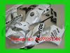 Vit / Silver Repsol Injektionsgjuten Fairing Kit för CBR1000RR 2004 2005 CBR 1000RR CBR 1000 04 05 Road Racing Fairings