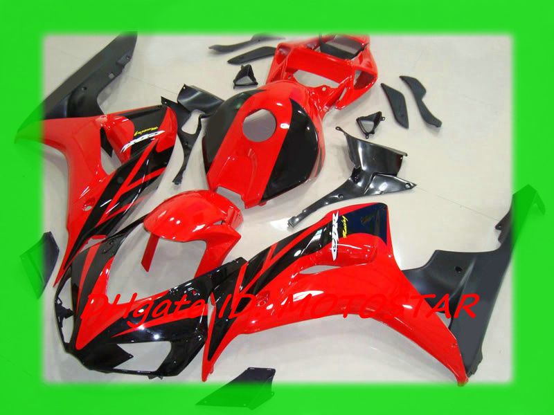 H164 OEM Röd injektionskropp för Honda 2006 2007 CBR1000RR CBR 1000RR CBR1000 06 07 Bodywork Fairings