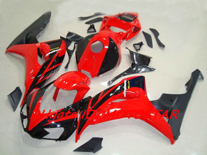 H164 OEM Röd injektionskropp för Honda 2006 2007 CBR1000RR CBR 1000RR CBR1000 06 07 Bodywork Fairings