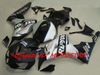 Platt Silver Black Repsol Injection Fairings Kit för 2006 2007 CBR1000RR CBR 1000RR CBR1000 06 07 Road Racing Fairing Kits