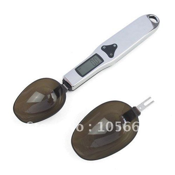 

200g*0.1g Digital electronic Jewelry Spoon kitchen Scale Popular Household Scales with 2 spoons Weighing Scales LCD