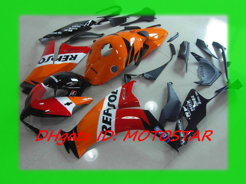 

OEM REPSOL Injection mold fairing for HONDA 2012 2013 2014 CBR1000RR CBR 1000 RR 12 13 14 15 bodywork fairings, Same as picture