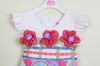 2013 New Fashion Girl's Dress Bright Colorful Printed Summer Dress delicate Flower Kids Dress Skirt