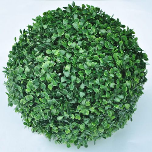 2019 30cm Artificial Plastic GREEN GRASS BALL Boxwood Ball Outdoor