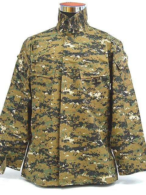 2017 Usmc Digital Camo Woodland Bdu Uniform Set, Bdu Uniform Shirt ...