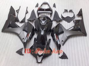 All Black Body Injection Mold Bodywork för CBR600RR F5 2007 2008 07 08 CBR600 07-08 ABS FAIRING KIT