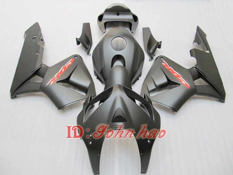 Matt Black Ciało Wtryskiwanie Formy do Hondy CBR600RR F5 2005 2006 05 06 CBR600 ABS Kit + Fre