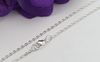 10 st Sterling Silver Plated Fairy Pendant Chain Halsband # 22471 Partihandel Gratis frakt