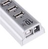 Gratis frakt Ny 10 portar USB Hub 2.0 Höghastighet / Power Ac Adapter Hi-Speed