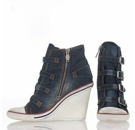 Cheap Denim Wedge Shoes Cheap Denim Wedge Shoes