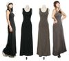 أسود طويل نحيف سيدة اللباس دعم تنورة أزياء Pinafore فستان عارضة فستان طويل شحن مجاني