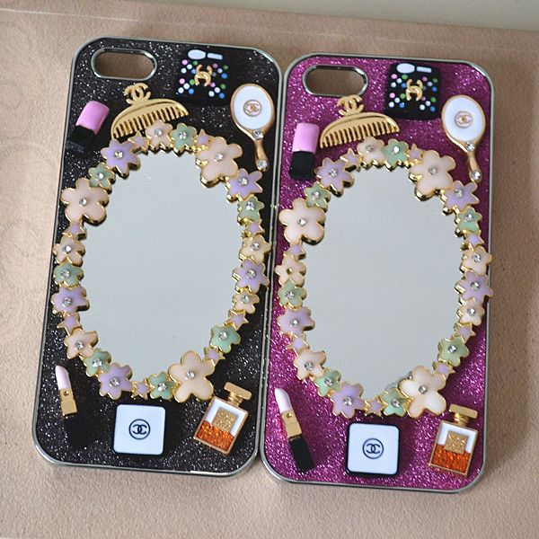 Bling Hard Case Glitter Covers W Lipstick Perfume Bottle Comb